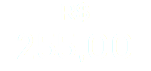 R$ 255,00